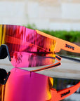 Aerodynamische Fahrradbrille für ununterbrochene Sicht 9