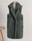 Ärmelloser Teddymantel für Elegante Wintertage 6