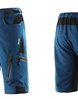 Bequeme Radhose aus Atmungsaktivem Material für Damen und Herren – Ideal für Radfahren, Camping und Wandern mit Reißverschlusstaschen 9
