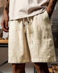 Bequeme Herren Sommershorts mit Kordelzug – Atmungsaktive und stilvolle Freizeitshorts 12