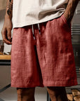 Bequeme Herren Sommershorts mit Kordelzug – Atmungsaktive und stilvolle Freizeitshorts 9