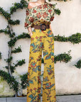 Ein-Schulter Jumpsuit mit Kunst-Print für Eleganz 4