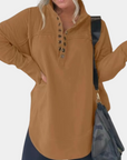 Elegante Damenbluse mit V-Hals für Festlichkeiten 0