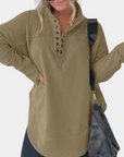 Elegante Damenbluse mit V-Hals für Festlichkeiten 2