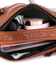 Elegante Handtasche aus weichem Leder 3