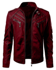 Elegante Herren Lederjacke für modernen Stil 2