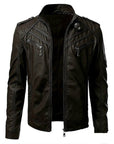 Elegante Herren Lederjacke für modernen Stil 4