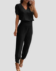 Eleganter Jumpsuit mit auffälligem Print und fließender Passform – Ideal für jeden Anlass 1