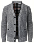 Elegante Strickjacke Herren mit V-Ausschnitt 0