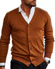 Elegante Strickjacke Herren mit V-Ausschnitt für Stil 3