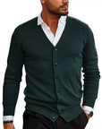 Elegante Strickjacke Herren mit V-Ausschnitt für Stil 4