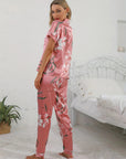 Eleganter Damen Pyjama mit Floralem Design 5