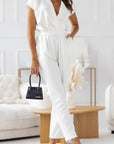 Eleganter Jumpsuit mit V-Ausschnitt für Hochzeiten 2