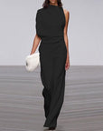 Eleganter Jumpsuit mit Vintage-Kragen – Bequem und Stilvoll für Besondere Anlässe 3