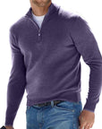 Eleganter Pullover mit Halbreißverschluss für Stilbewusste 6