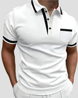 Elegantes Herren Polo Shirt aus Baumwollmischung – Klassische Passform für jeden Anlass 1