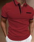 Elegantes Herren Polo Shirt aus Baumwollmischung – Klassische Passform für jeden Anlass 2