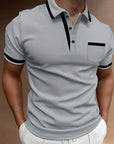 Elegantes Herren Polo Shirt aus Baumwollmischung – Klassische Passform für jeden Anlass 3