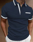 Elegantes Herren Polo Shirt aus Baumwollmischung – Klassische Passform für jeden Anlass 4