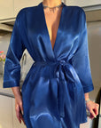Elegantes Kurzkleid mit Gürtel für stilvolle Auftritte 4