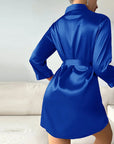Elegantes Kurzkleid mit Gürtel für stilvolle Auftritte 5