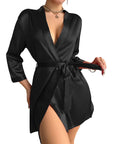 Elegantes Kurzkleid mit Gürtel für stilvolle Auftritte 8