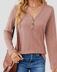 Elegantes Langarmshirt für Feminine Sommerlooks 0