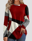 Elegantes Langarmshirt mit Knopfdetail für jeden Anlass 0