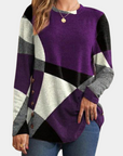 Elegantes Langarmshirt mit Knopfdetail für jeden Anlass 1