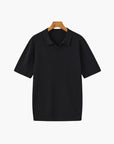 Elegantes Poloshirt mit feiner Rippstruktur 8