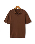 Elegantes Poloshirt mit feiner Rippstruktur 9