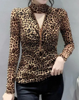 Elegantes Zomertop mit Luipaardprint für Stilbewusste 1