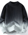 Farbverlauf Strickpullover für stilbewusste Männer 2