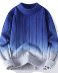 Farbverlauf Strickpullover für stilbewusste Männer 3