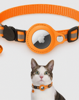 Felix | Herren Halsband für Katzen mit GPS reflektierend Schnellverschluss 2