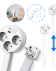 Felix | Herren Steckdose flexibel 180° USB-Ladefunktion Plug-and-Play 1