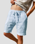 Leinen Shorts mit Eleganter Leichtigkeit für den Sommer 0