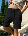 Leinen Shorts mit Eleganter Leichtigkeit für den Sommer 5
