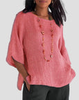 Luftiges Leinentop für Elegante Sommerlooks 0