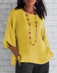 Luftiges Leinentop für Elegante Sommerlooks 1