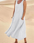 Luftiges Sommerkleid mit schmeichelhaftem Schnitt – Ideal für warme Tage 2