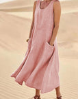Luftiges Sommerkleid mit schmeichelhaftem Schnitt – Ideal für warme Tage 3