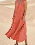 Luftiges Sommerkleid mit schmeichelhaftem Schnitt – Ideal für warme Tage 4