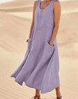 Luftiges Sommerkleid mit schmeichelhaftem Schnitt – Ideal für warme Tage 5