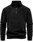 Max | Herren Rollkragenpullover Reißverschluss Fleece 10