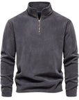 Max | Herren Rollkragenpullover Reißverschluss Fleece 2