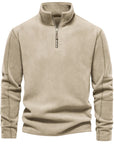 Max | Herren Rollkragenpullover Reißverschluss Fleece 8