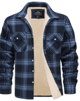 Modische Bomberjacke mit Karomuster für kalte Tage 5