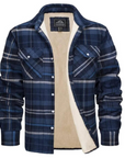 Modische Bomberjacke mit Karomuster für kalte Tage 6