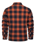 Modische Bomberjacke mit Karomuster für kalte Tage 7
